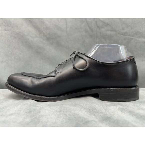 Allen Edmonds Delray Mens 9 D 1208 Black Leather Split Toe Derby Dress Shoes - Picture 4 of 14